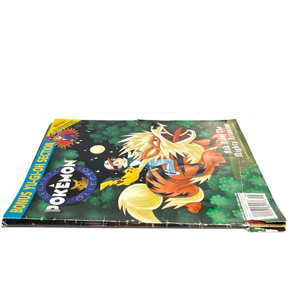 Pokemon Beckett Collector Magazine Vol 4 Sept 2002 Ash Rides the Mighty Arcanine - Picture 4 of 8